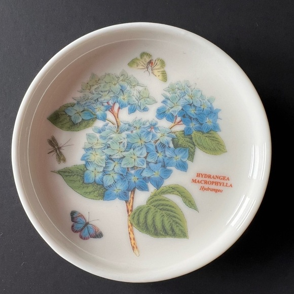 Portmeirion Other - Portmeirion Botanic Garden Single‎ Coaster/Trinket Dish Hydrangea Blue